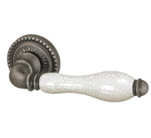 Ручка раздельная R.CL55.Silvia (Silvia CL1) AS/СRP-109 античное серебро/кракелюр