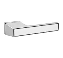 Ручка раздельная LM/Z K.QS52.TITAN CP/WH-19 хром/белый