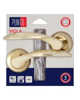 Ручка раздельная LM/A R.TL54.VIOLA/HD SG/GP-4 матовое золото/золото