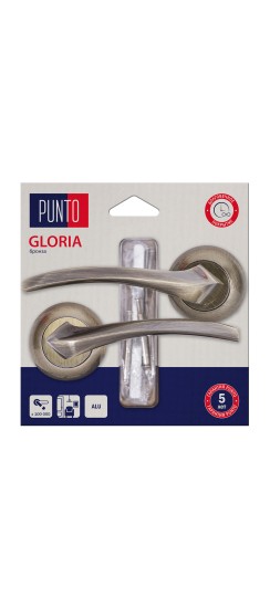 Ручка раздельная LM/A R.TL54.GLORIA/HD ABG-6 бронза