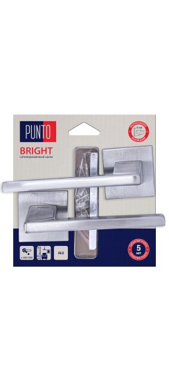 Ручка раздельная LM/A K.QS52.BRIGHT/HD SSC-16 сатин. хром