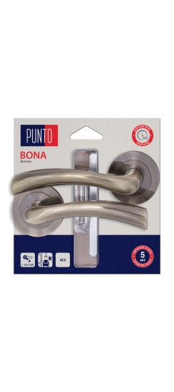 Ручка раздельная LM/A R.TLK52.BONA/HD ABG-6 бронза