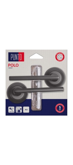 Ручка раздельная LM/A R.TL54.POLO/HD GR-23 графит