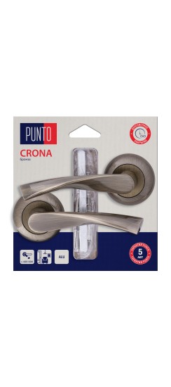 Ручка раздельная LM/A R.TL54.CRONA/HD ABG-6 бронза