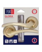 Ручка раздельная LM/A R.TL54.GLORIA/HD SG/GP-4 матовое золото/золото