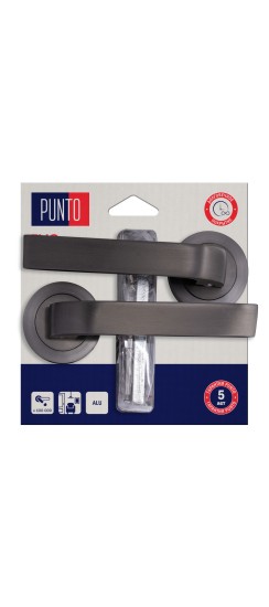 Ручка раздельная LM/A R.TLK52.EVO/HD GR-23 графит