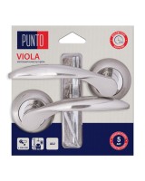 Ручка раздельная LM/A R.TL54.VIOLA/HD SN/CP-3 матовый никель/хром