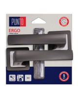 Ручка раздельная LM/A K.QR52.ERGO/HD GR/CP-23 графит/хром