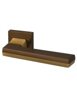 Ручка раздельная K.USQ52.GROOVE (GROOVE USQ5) BB/SBB-17 кор.бронза/мат.кор.бронза