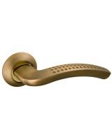 Ручка раздельная R.AR54.LOUNGE (LOUNGE AR) 130mm AB/GP-7 бронза/золото