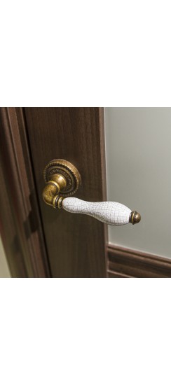 Ручка раздельная R.CL55.Silvia (Silvia CL1) OB/CRP-213 античная бронза/кракелюр