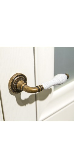 Ручка раздельная R.CL55.Silvia (Silvia CL1) OB/CRP-213 античная бронза/кракелюр