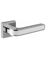 Ручка раздельная K.DM51.NEO (NEO DM) CP/WH-19 хром/белый