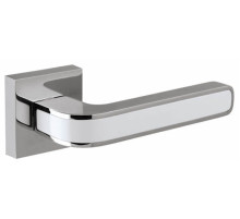 Ручка раздельная K.DM51.NEO (NEO DM) CP/WH-19 хром/белый