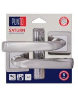 Ручка раздельная LM/A K.QR52.SATURN/HD SN/CP-3 матовый никель/хром