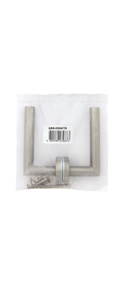 Ручка раздельная R.DSS201-0204/19 (INOX 201) BLACK