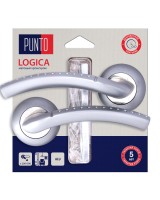 Ручка раздельная LM/A R.TL54.LOGICA/HD SC/CP-16 матовый хром/хром