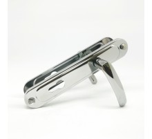 Ручка дверная на планке РФ1-85.02 (85 мм) хром