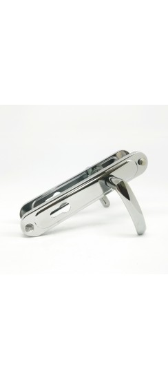 Ручка дверная на планке РФ1-85.02 (85 мм) хром