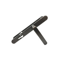 Ручка дверная на планке РФ1-85А/25 (85 мм) медь антик