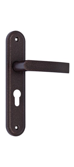 Ручка дверная для ЗВ4 НР0901 (плоская) медный антик