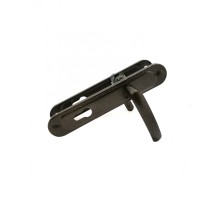 Ручка дверная на планке РФ1-85.02 (85 мм) медь