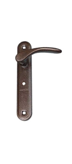 Ручка дверная 4131 Вега (антик) /124:1:84(2474)/