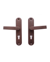 Ручка на планке РФ.55-002  медный антик/70096/