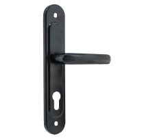 Ручка дверная на планке РФ1-85/08А (черный)