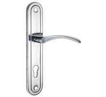 Ручка на планке HANDLE90.CRONA.04-85 (P90 8504 CRONA) CP хром