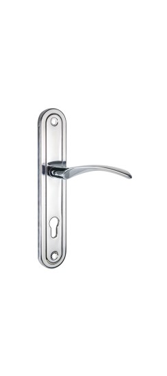 Ручка на планке HANDLE90.CRONA.04-85 (P90 8504 CRONA) CP хром