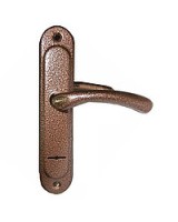 Ручки фалевые 4.427.КАПЛЯ.МА, под сув. механизм, медный антик, 85 мм (для 1.04.27) /02843/