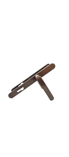 Ручка дверная на планке РФ1-85.25 (85 мм) коричневый