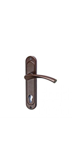 Ручки фалевые 4.325.КАПЛЯ.МА, под цил. механизм, медный антик, 85 мм (для 1.03.25, 1.01.27)