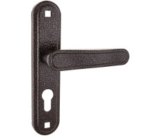 Ручка дверная на планке РФ1-55/03А (медь антик)