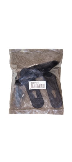 Ручка дверная FP.DH172.0433 NE (DH-0433 NE) (9x140) с пружиной BL-24 черный