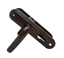 Ручка дверная на планке РФ1-55.08 (медь антик)