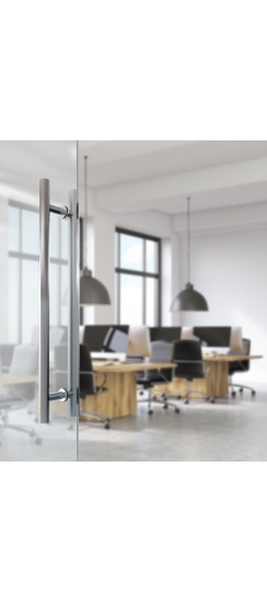 Ручка-скоба PULL.PH25/300.22 INOX 304 (PH-22-25/300-INOX)