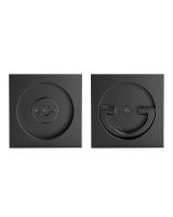 Ручка поворотная для раздвижных дверей SH.QUADRO55.BK8 BL-26 черный