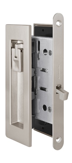 Защелка с ручками для раздвижных дверей SH.URB153.KIT011-BK (SH011 URB) SN-3 матовый никель