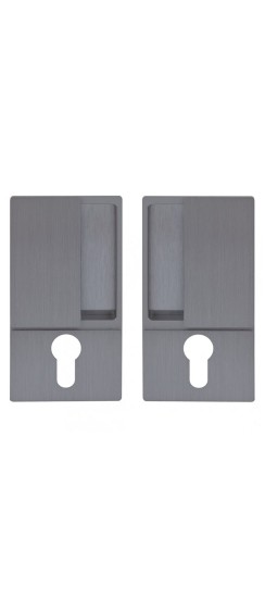 B30003.01.32 Ручка WAVE под цилиндр (мат хром), для раздвижных дверей