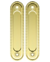 Ручка для раздвижных дверей SH.CL152.010 (SH010/CL) GOLD-24 золото 24К