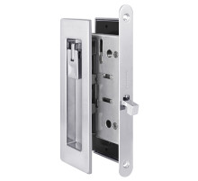 Защелка с ручками для раздвижных дверей SH.URB153.KIT011-BK (SH011 URB) СP-8 хром