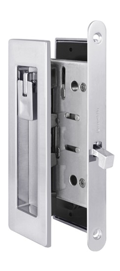 Защелка с ручками для раздвижных дверей SH.URB153.KIT011-BK (SH011 URB) СP-8 хром