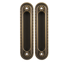 Ручка для раздвижных дверей SH.CL152.010 (SH010/CL) BB-17 коричневая бронза