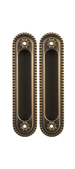 Ручка для раздвижных дверей SH.CL152.010 (SH010/CL) BB-17 коричневая бронза