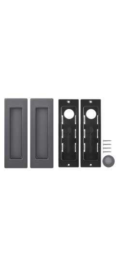 Ручка для раздвижных дверей SH.URB153.010 (SH010 URB) BPVD-77 вороненый никель