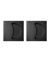 Ручка для раздвижных дверей SH.QUADRO55.010 BL-26 черный