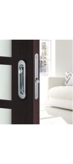 Набор для раздвижных дверей SH.LD152.KIT011-BK (SH011-BK) СP-8 хром