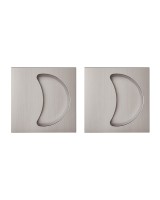 Ручка для раздвижных дверей SH.QUADRO55.010 SN-3 матовый никель